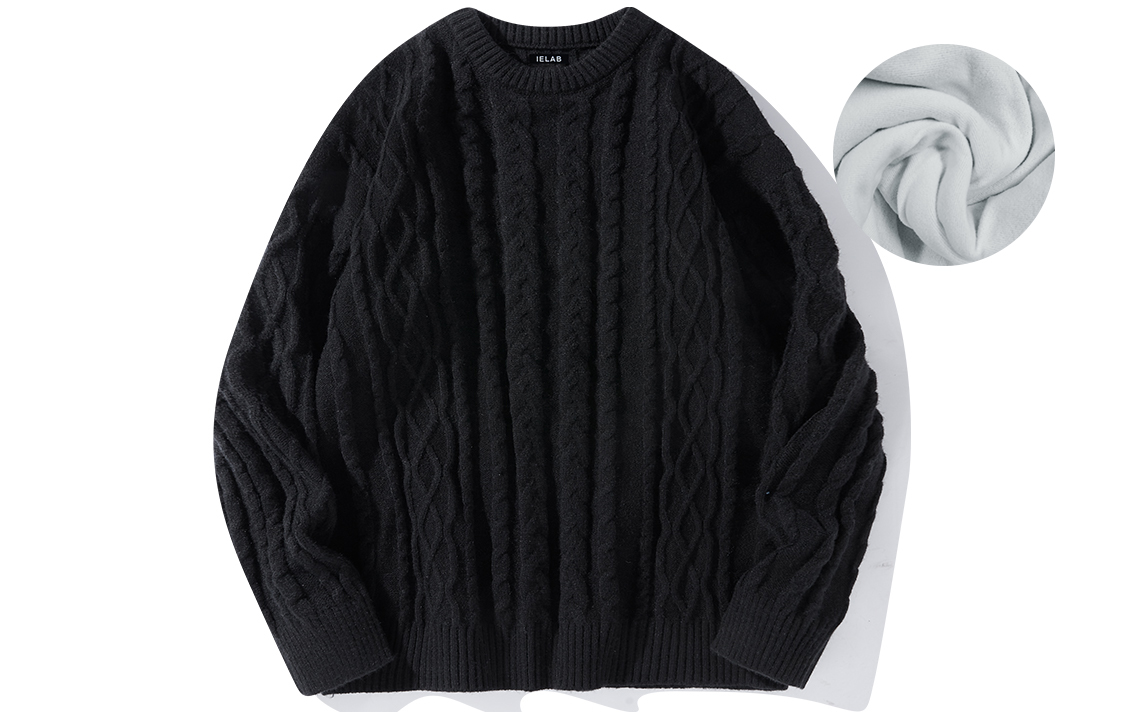 

Свитер унисекс I.E, Black Turtleneck