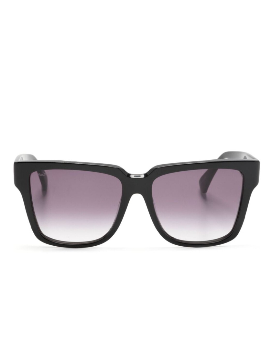 

Солнцезащитные очки в квадратной оправе Max Mara Eyewear, черный