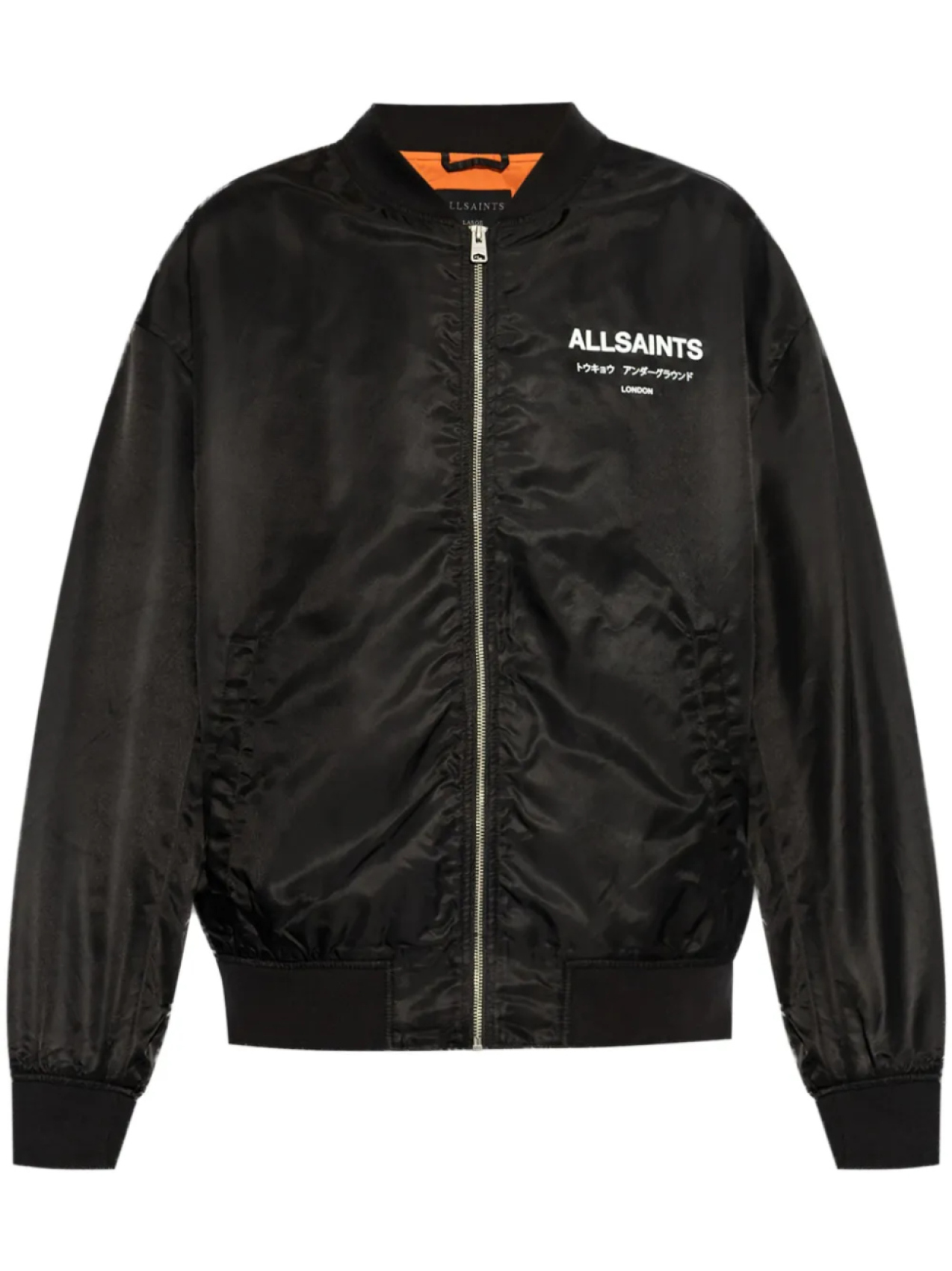 

Куртка-бомбер AllSaints Underground, черный