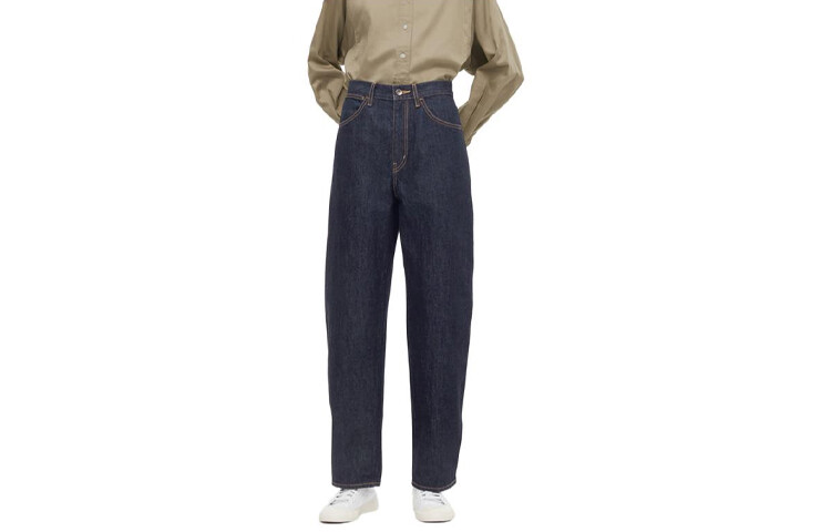 

Джинсы женские Uniqlo, темно-синий