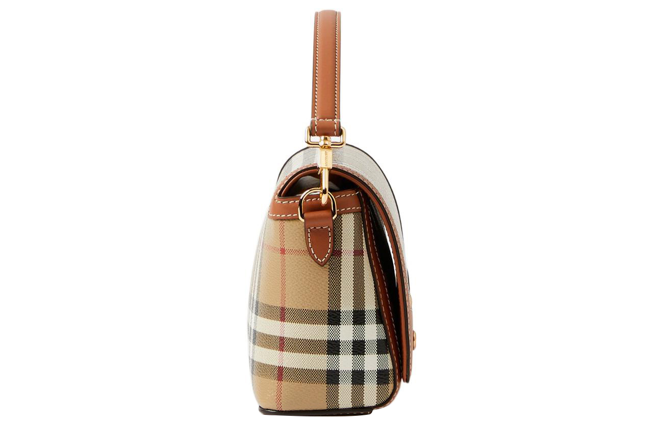 Женская сумка Burberry из хлопка с отделкой из натуральной кожи — фото 2