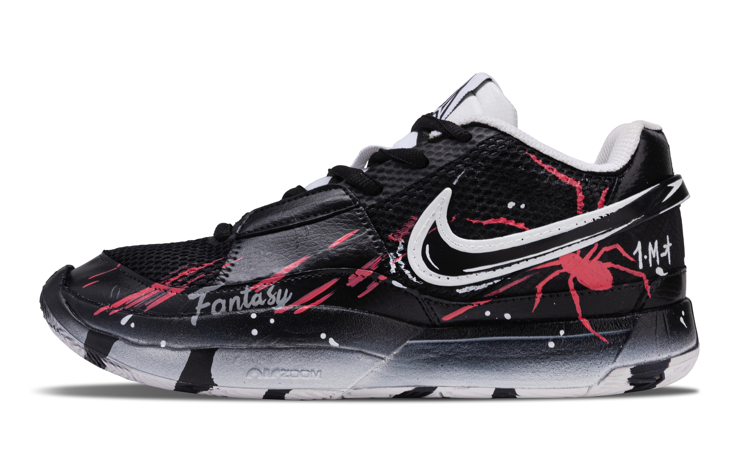 

Nike Кроссовки баскетбольные Ja 1 Ja Morant 1 Red Net Cushioning Abrasion Resistant Breathable Low top Unisex Black