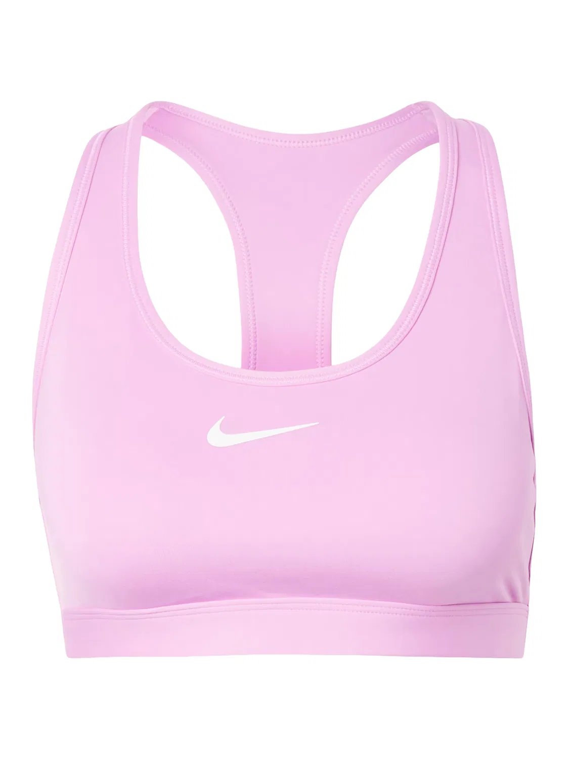 Спортивный бюстгальтер-бралетт с логотипом 'SWOOSH' Nike, Light Pink