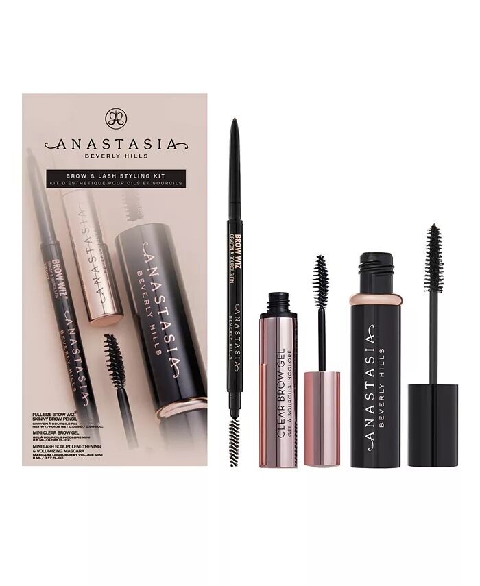 

Набор для укладки ресниц для бровей, 3 предмета Anastasia Beverly Hills, цвет Soft Brown