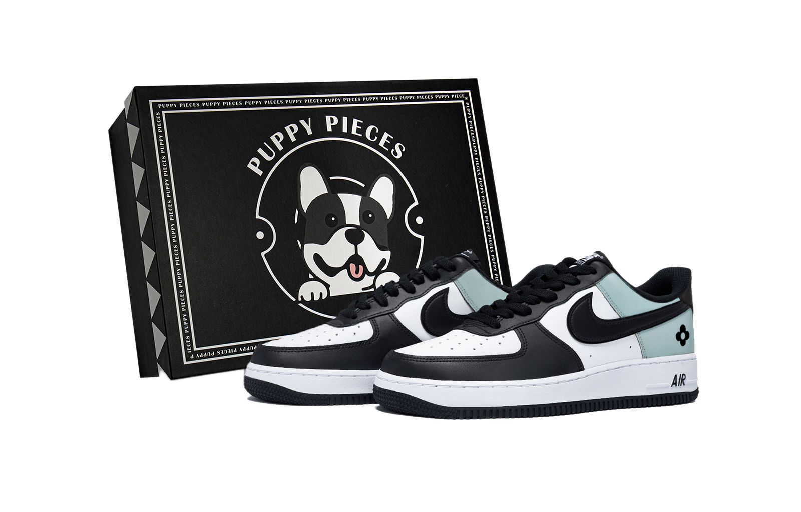 

Nike Кроссовки Air Force 1 Iris Milk Green, специальные, противоскользящие, низкие, для скейтбординга, мужские, бело-зеленые