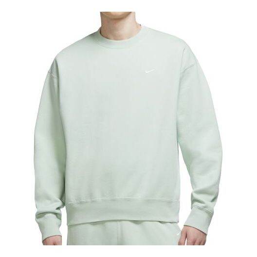 

Толстовка lab nrg fleece crew round neck pullover light blue Nike, голубой