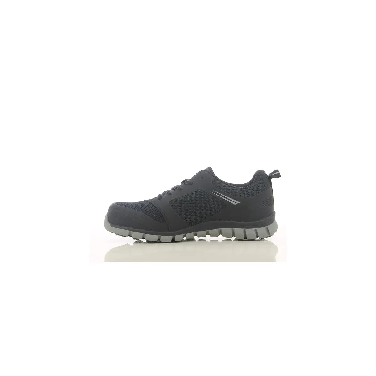 Защитные кроссовки SAFETY JOGGER с карбоновыми защитными носками - Ligero - Heavyweight, отличные рабочие кроссовки S1P для мужчин и женщин, недорогие, идеально подходят для логистики и техники, черные — фото 4