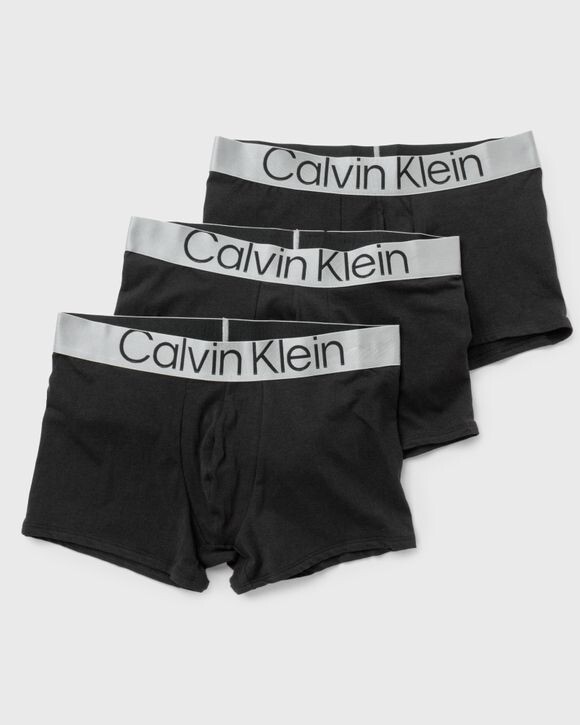 

Трусы Calvin Klein Underwear Sustain Steel Cotton Trunk 3-Pack, черный