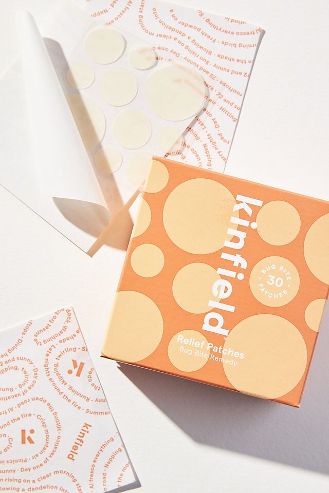 

Пластыри Kinfield Bug Bite Remedy для облегчения укусов, оранжевый