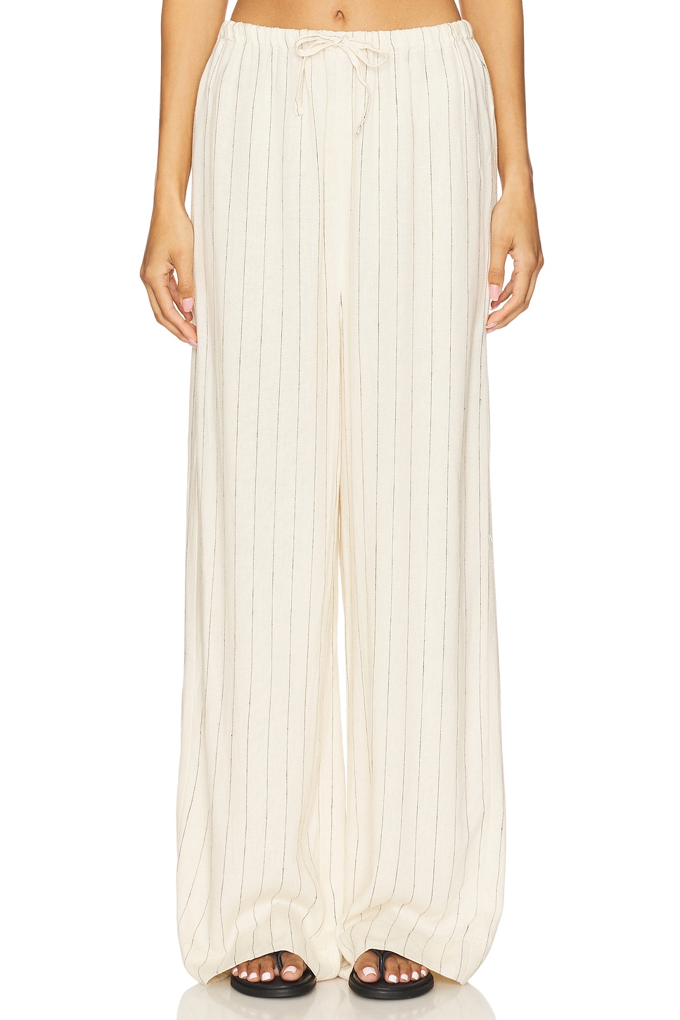 

Брюки с завязкой на талии Weworewhat, antique white multi