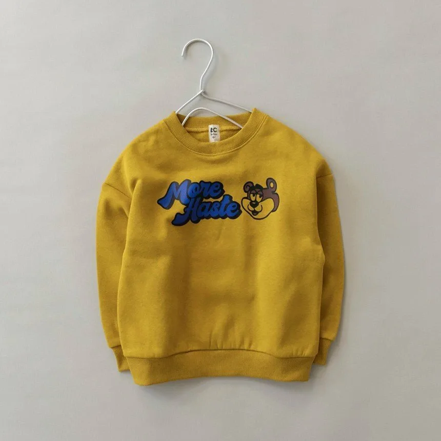 Свитшот с различными графическими принтами Branshes, 13_Mustard_Bear Logo