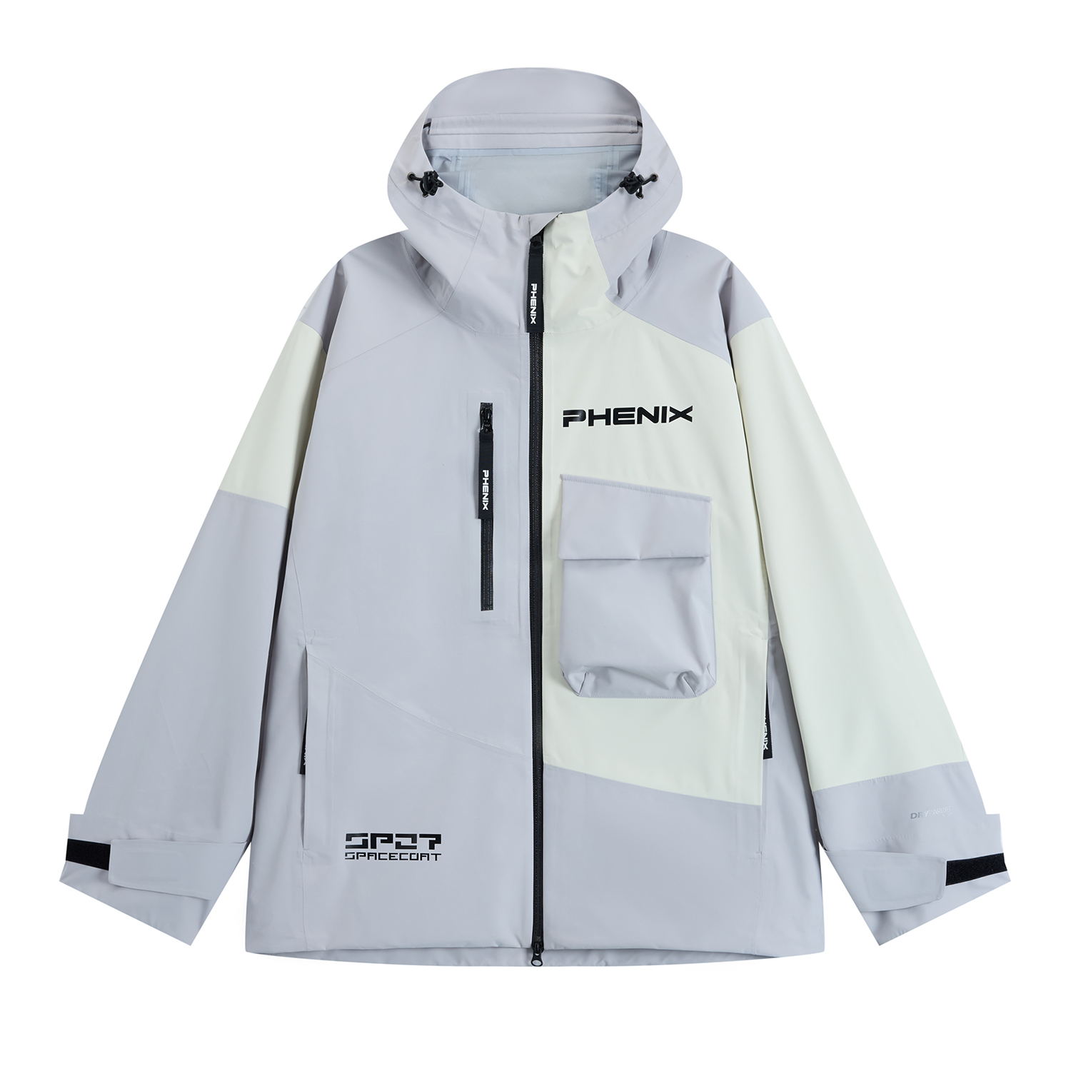 

Phenix Спортивная ветровка унисекс для походов на открытом воздухе, Light Gray-LG