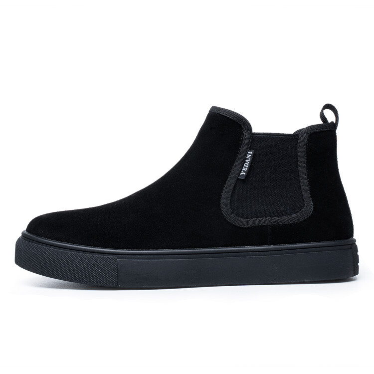 

Челси Ботинки Мужские Yedani, цвет Black cotton shoes (thickened wool)