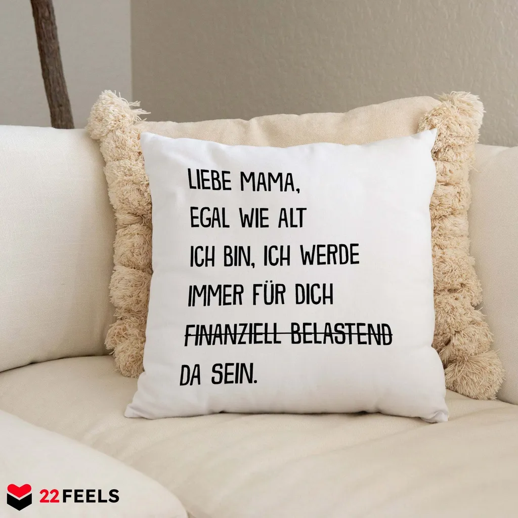 

Декоративная поудшка 22Feels, белый