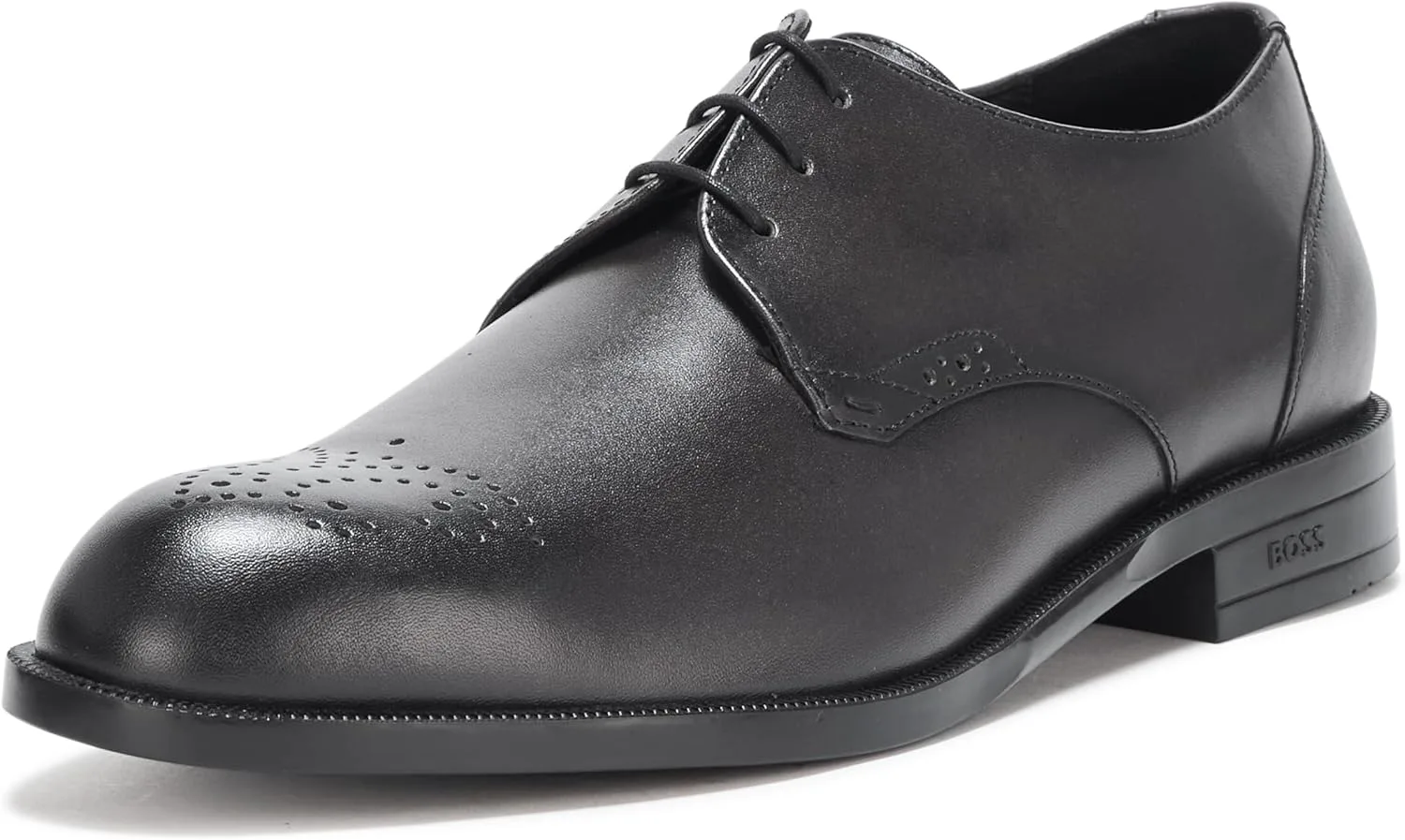 

Мужские классические дерби BOSS Tayil из гладкой кожи, серый