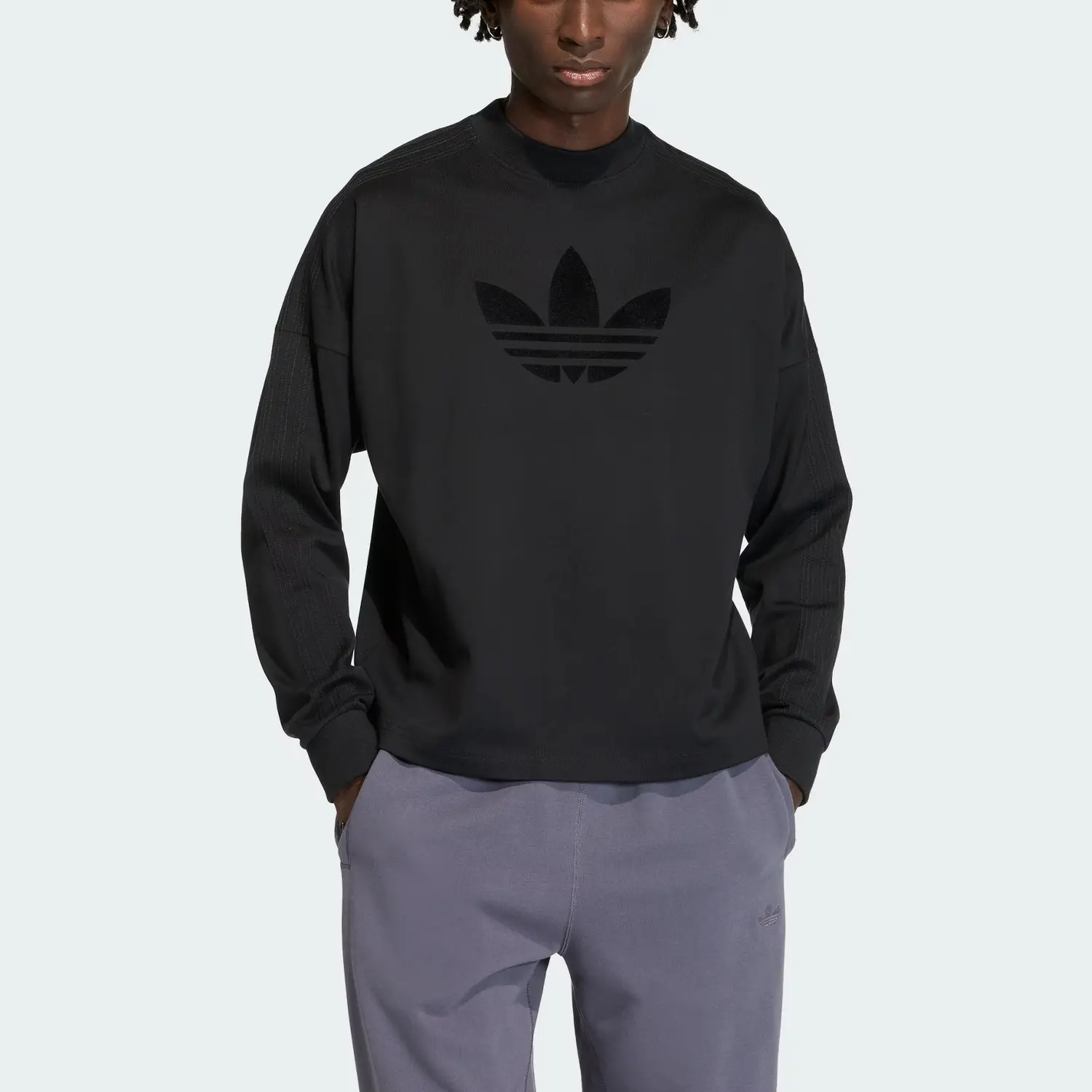 Футболка ESSENTIALS UTILITY для мужчин Adidas Originals, черный — фото 4