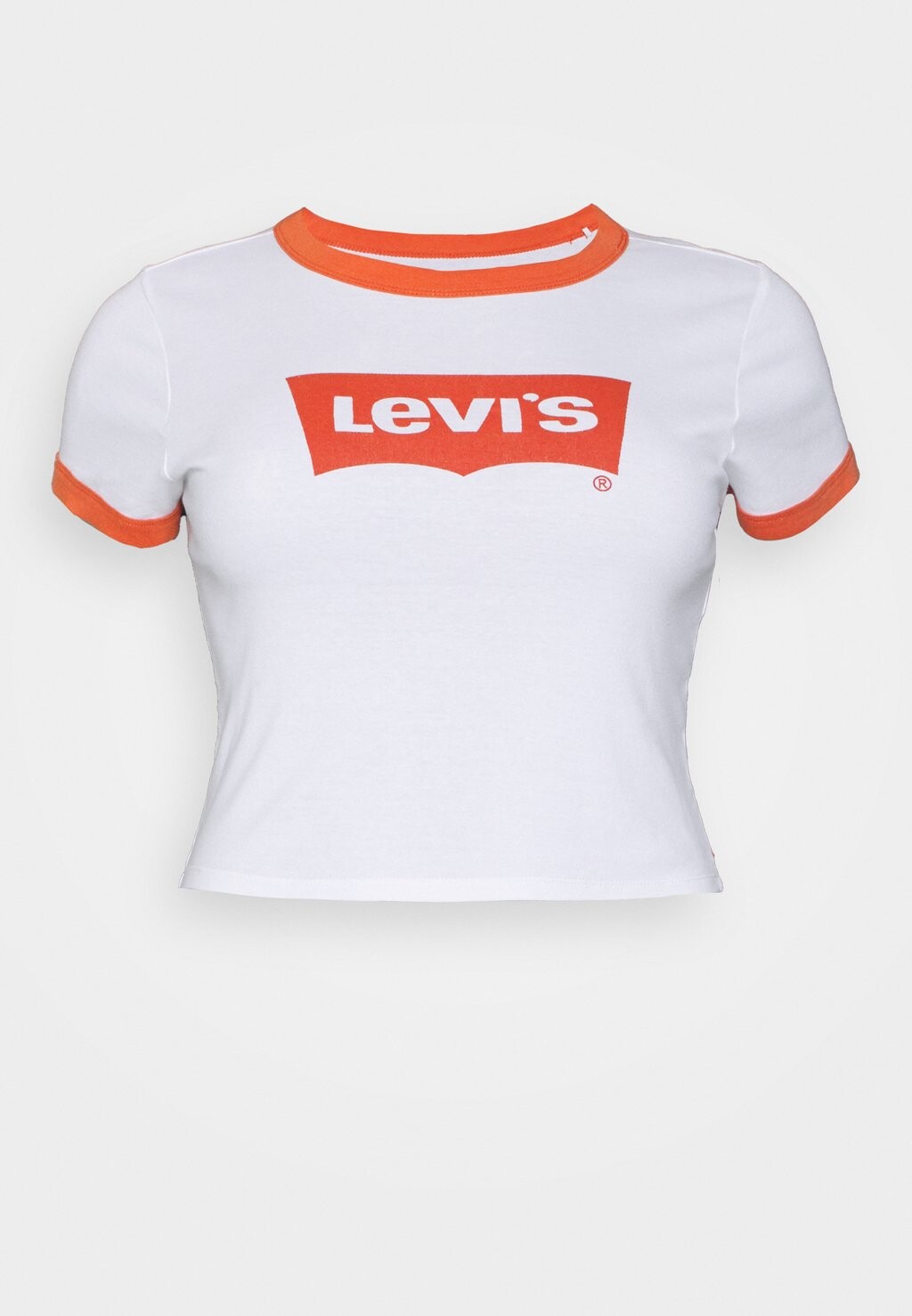 

Принт на футболке GRAPHIC MINI RINGER Levi's, белый