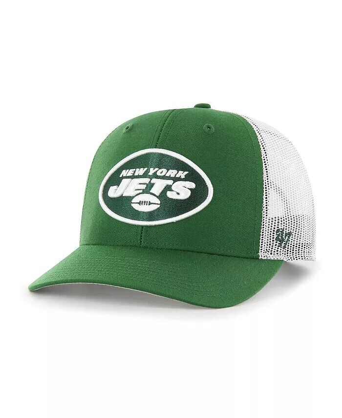 

Мужская зеленая регулируемая кепка дальнобойщика New York Jets '47 Brand, зеленый