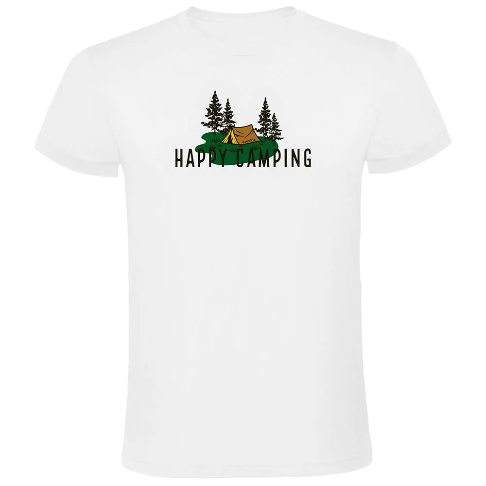 

Футболка Kruskis Happy Camping, белый