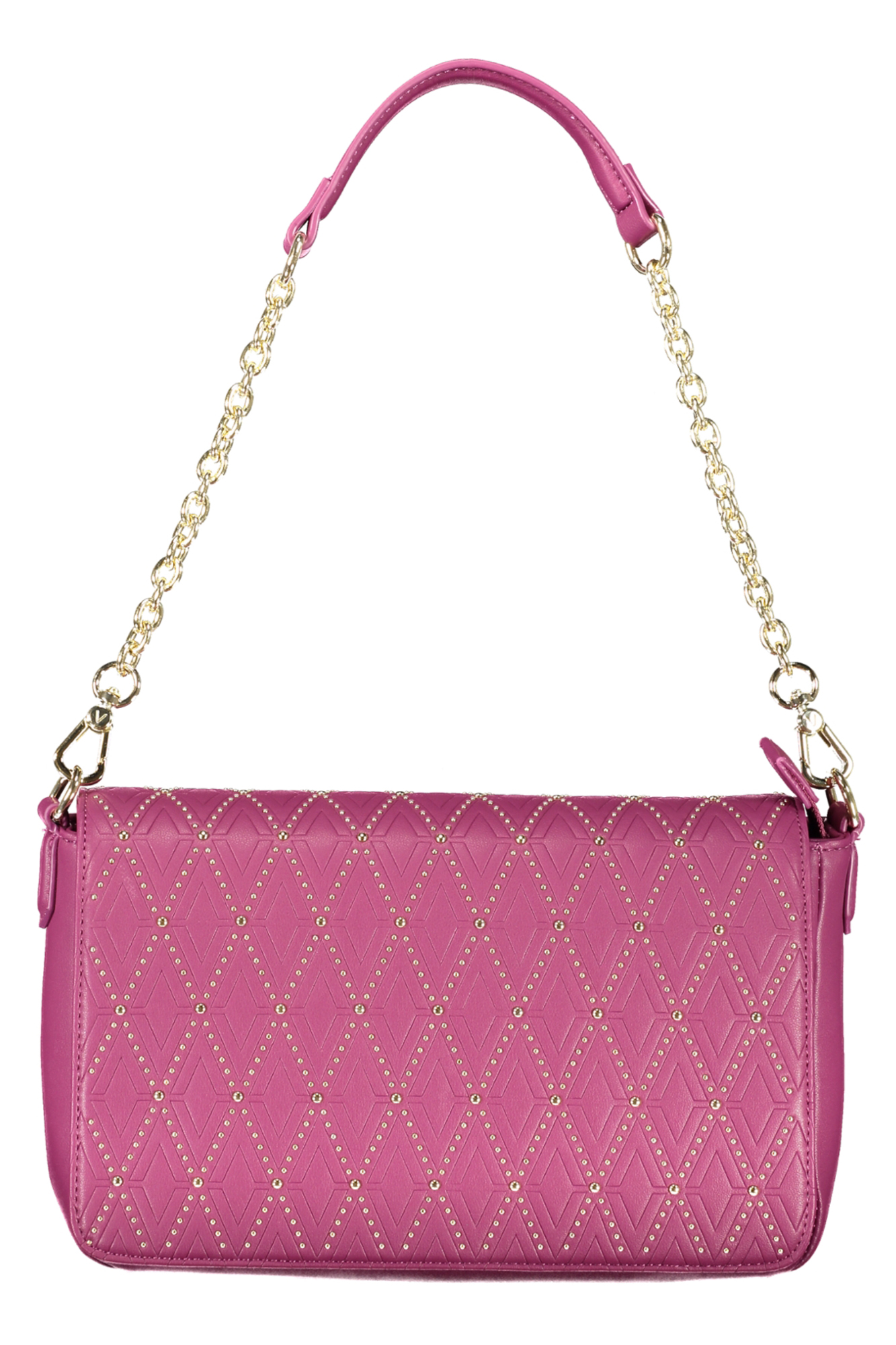 

Женская сумка Valentino Bags через плечо с заклепками, фуксия