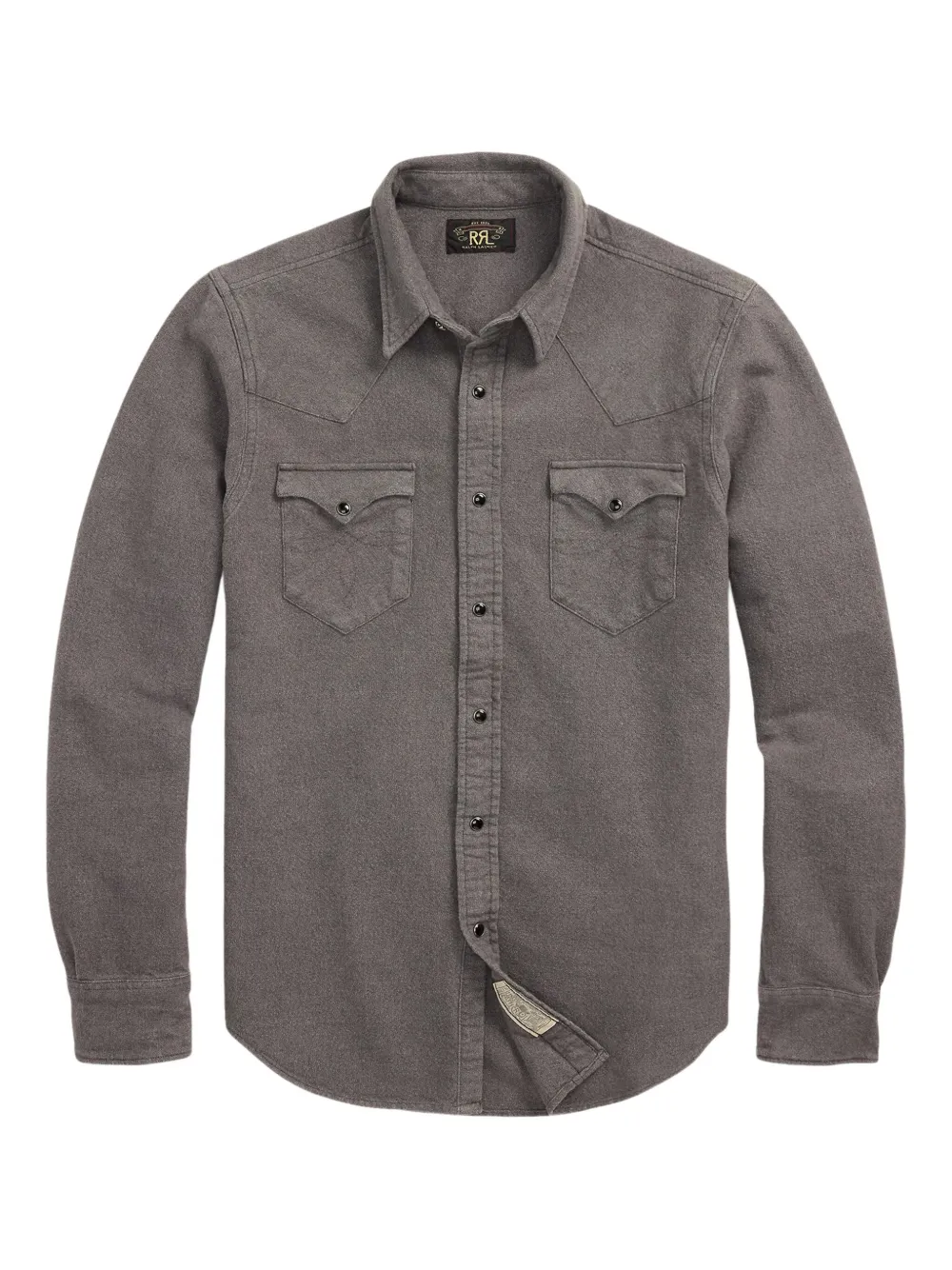 

Рубашка на пуговицах Ralph Lauren RRL, серый