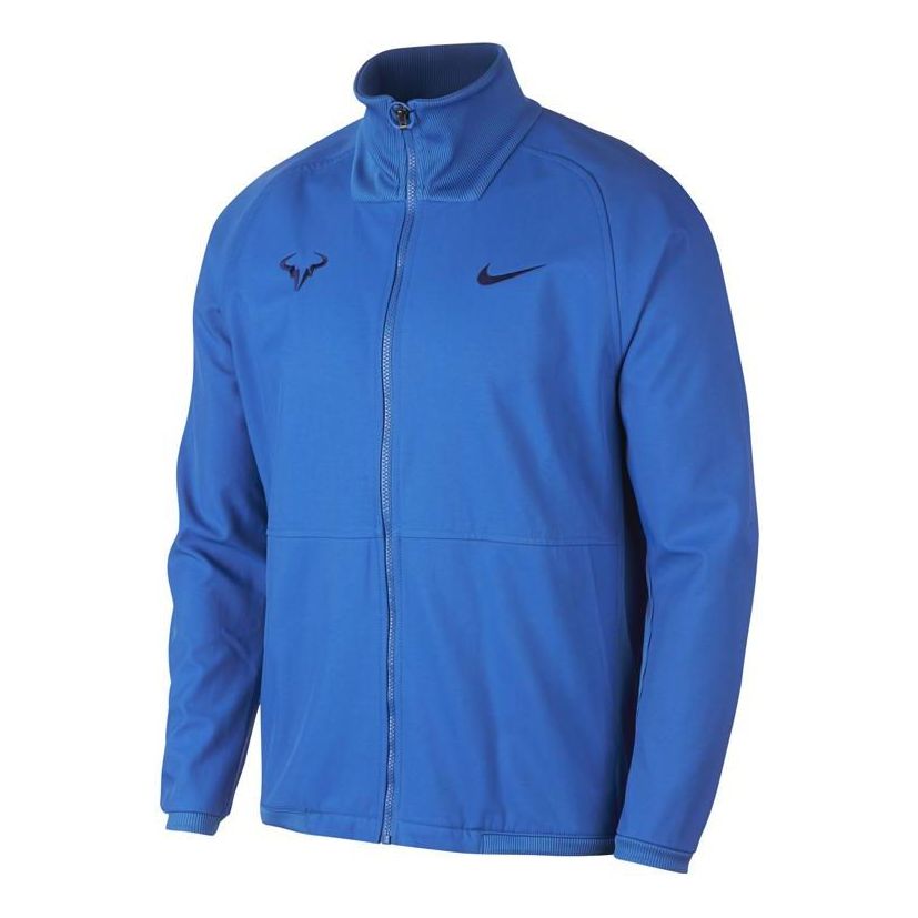 

Куртка Nike stand collar zipped jacket 'Blue' 933989-403