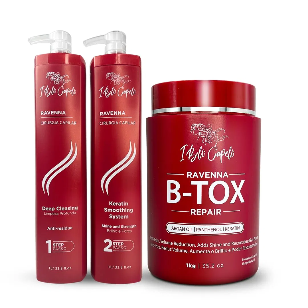 Профессиональный кератиновый B-tox для волос Ravenna от I Belli Capelli I Belli Capelli