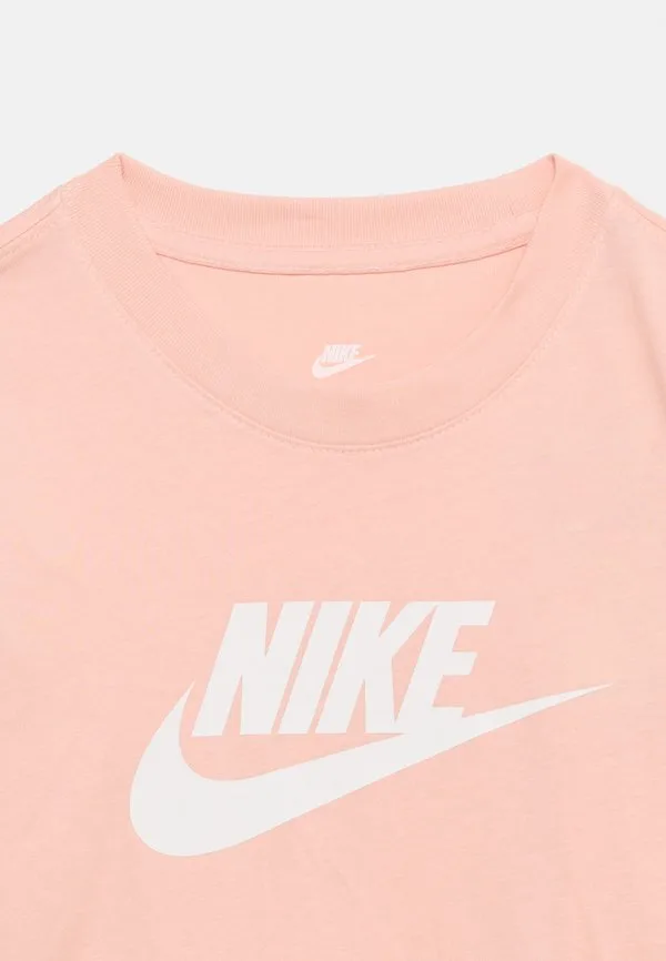 Укороченная футболка с принтом «футура» Nike Sportswear, Arctic Orange — фото 4