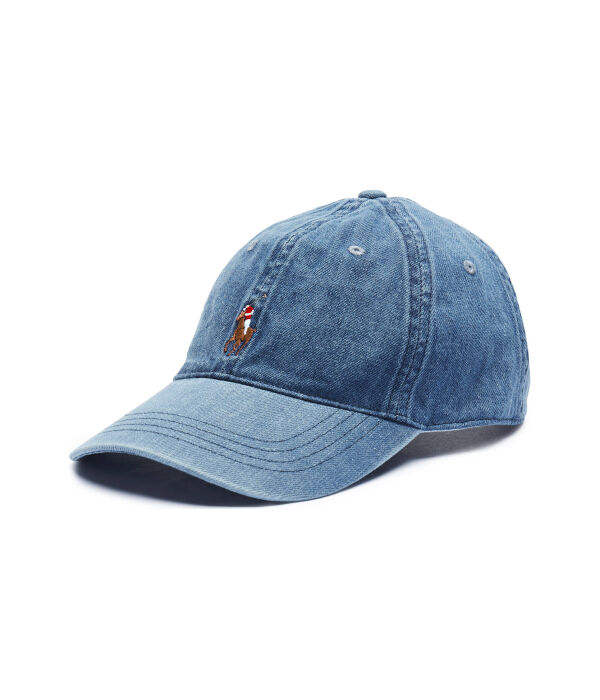 

Кепка джинсовая Polo Ralph Lauren, синий