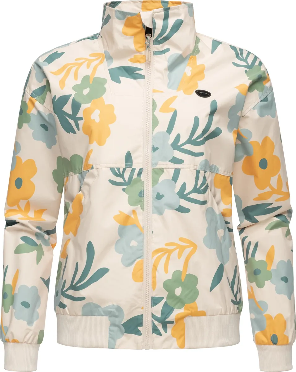 

Верхняя куртка Ragwear "Goona Print", без капюшона, переходная куртка оверсайз с модным принтом по всей поверхности, бежевый
