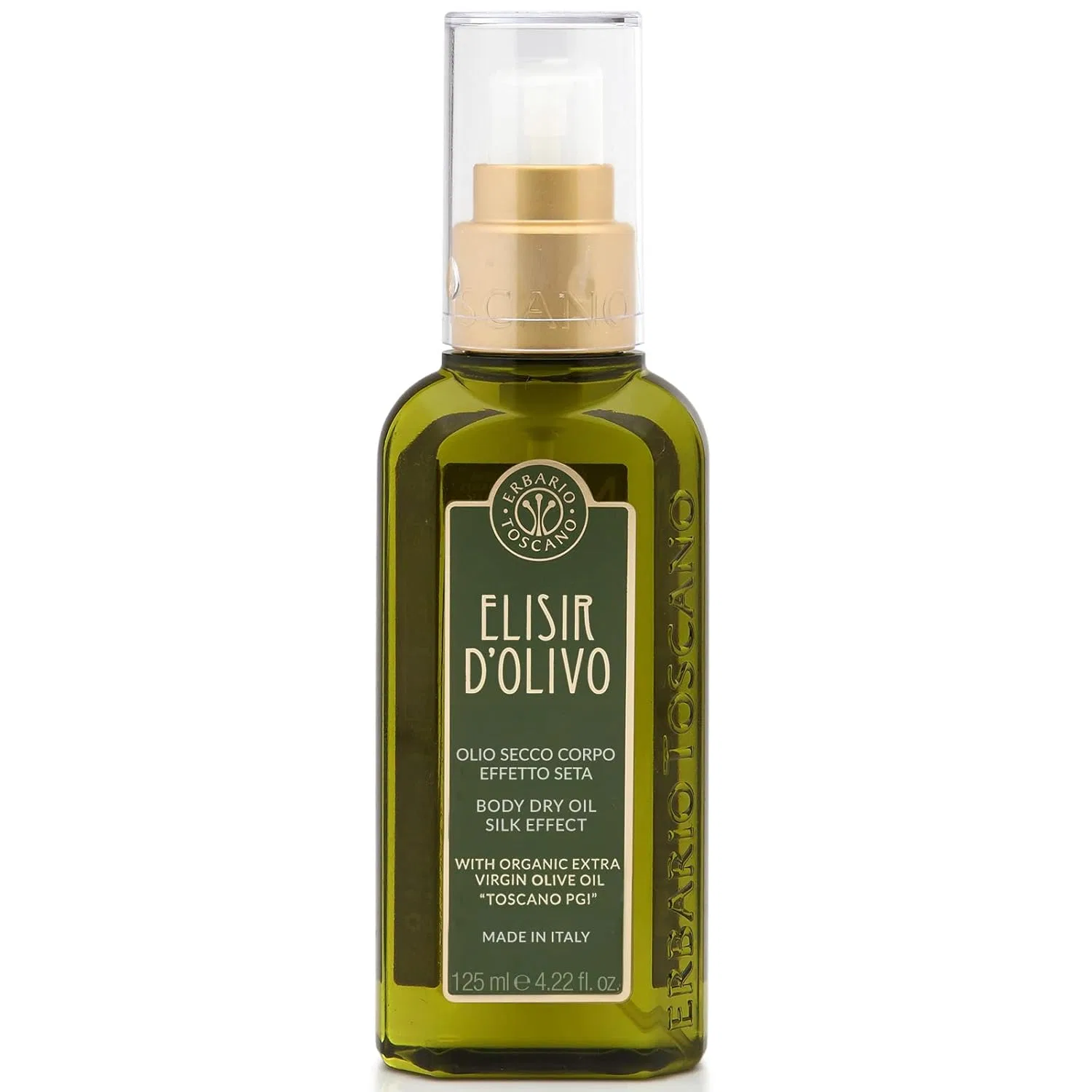 Сухое масло для тела Erbario Toscano Silky Effect с оливковым комплексом Erbario Toscano
