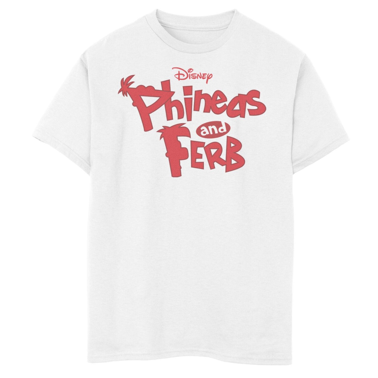 

Футболка с логотипом Disney's Phineas & Ferb для мальчиков 8–20 лет Disney