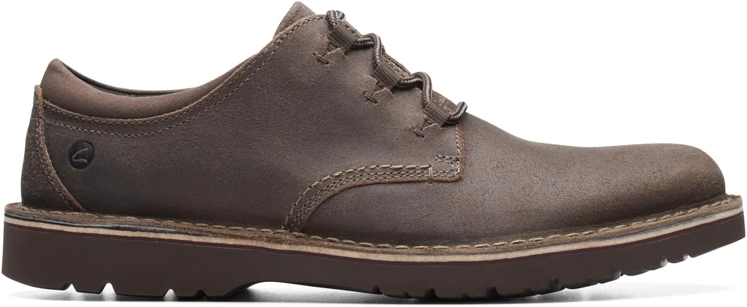 Мужские туфли Clarks Eastford Low, серый — фото 3