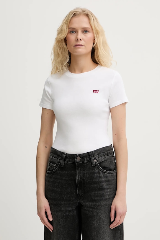 Хлопковые футболки, комплект из 2 штук Levi's, белый — фото 3