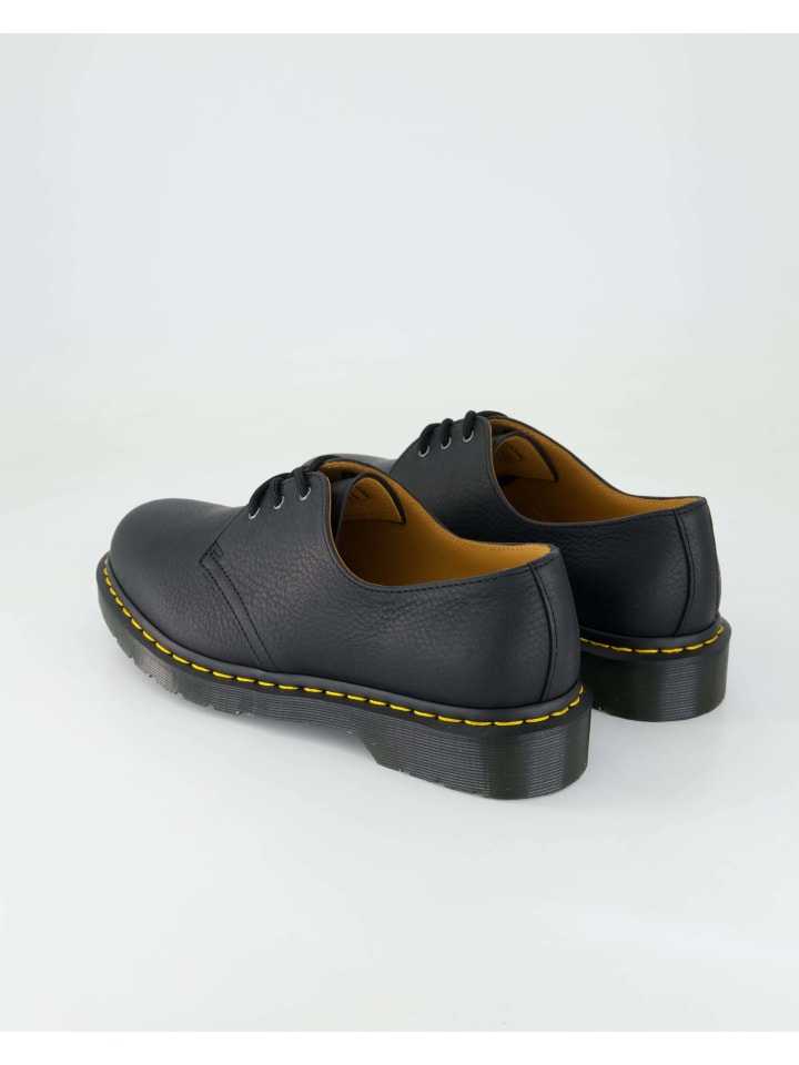 Dr. Martens Классические туфли на шнуровке черного цвета — фото 3