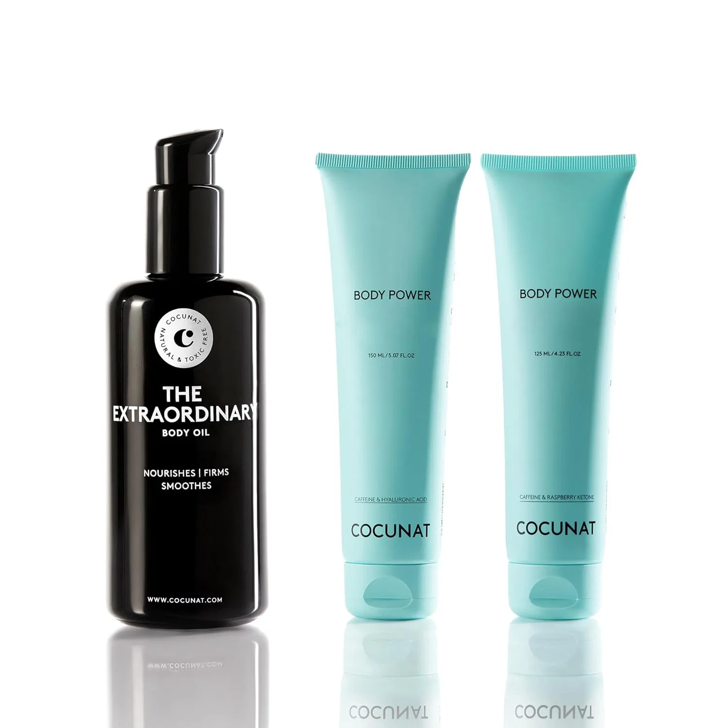 Набор для тела COCUNAT Body Power + Body Oil против растяжек Cocunat