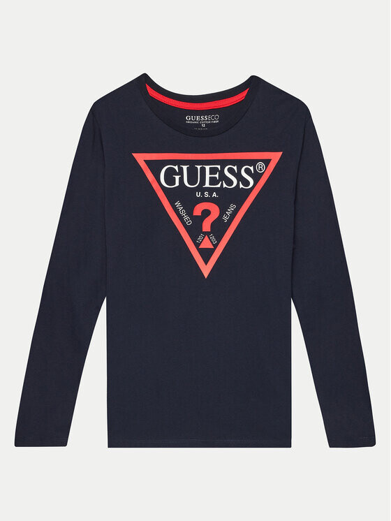 

Блузка стандартного кроя Guess, синий