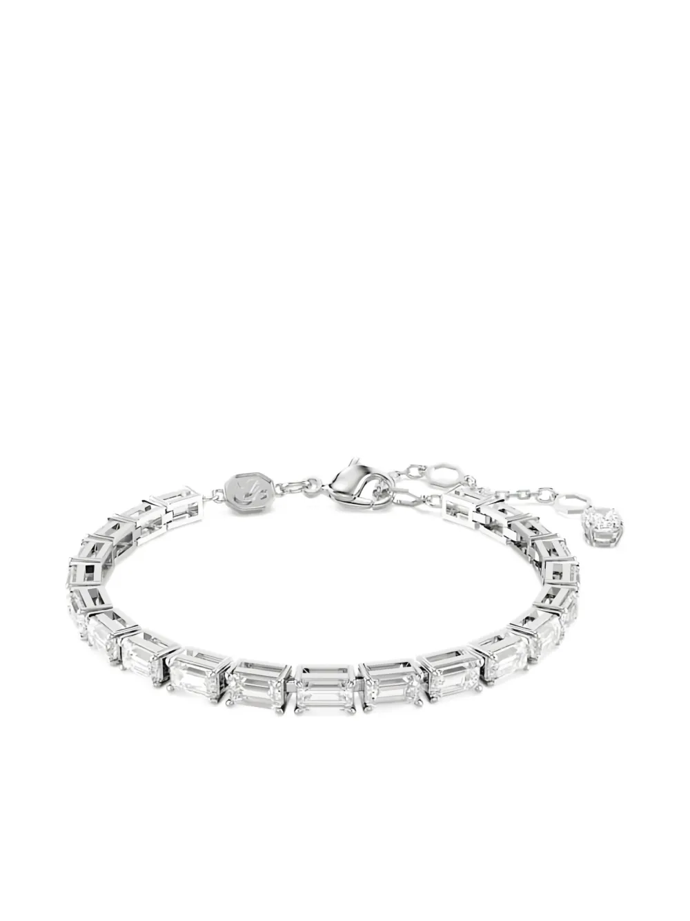

Браслет Matrix Tennis Swarovski, серебяный