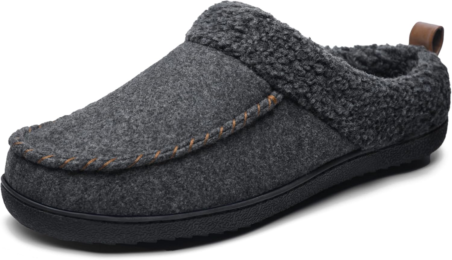 

Мужские тапочки MIXIN, удобные домашние обувь для мужчин, теплые пушистые мокасины с эффектом памяти и противоскользящей подошвой, серый