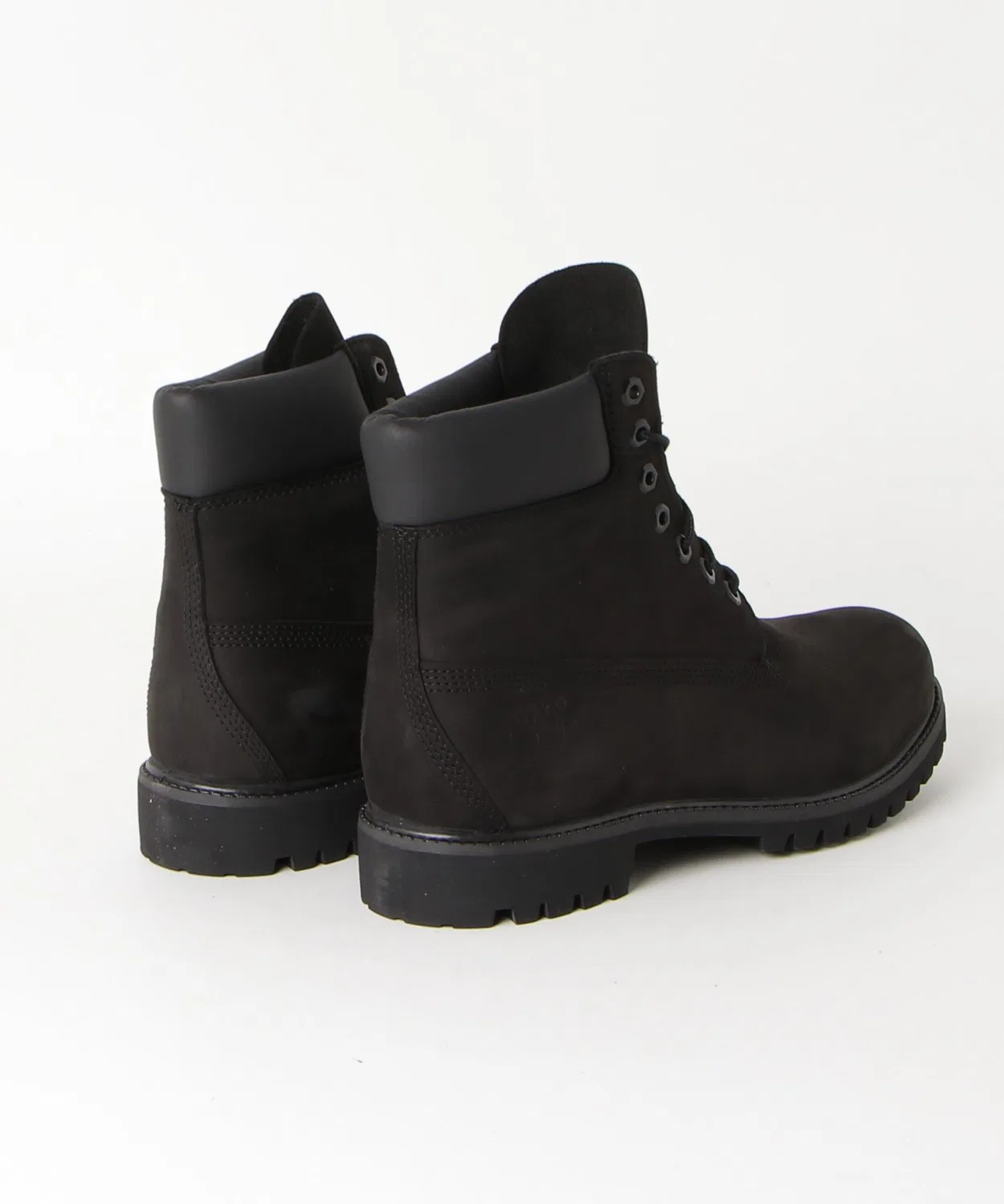 Ботинки Timberland 6 inch Premium Boot из нубука черные — фото 2