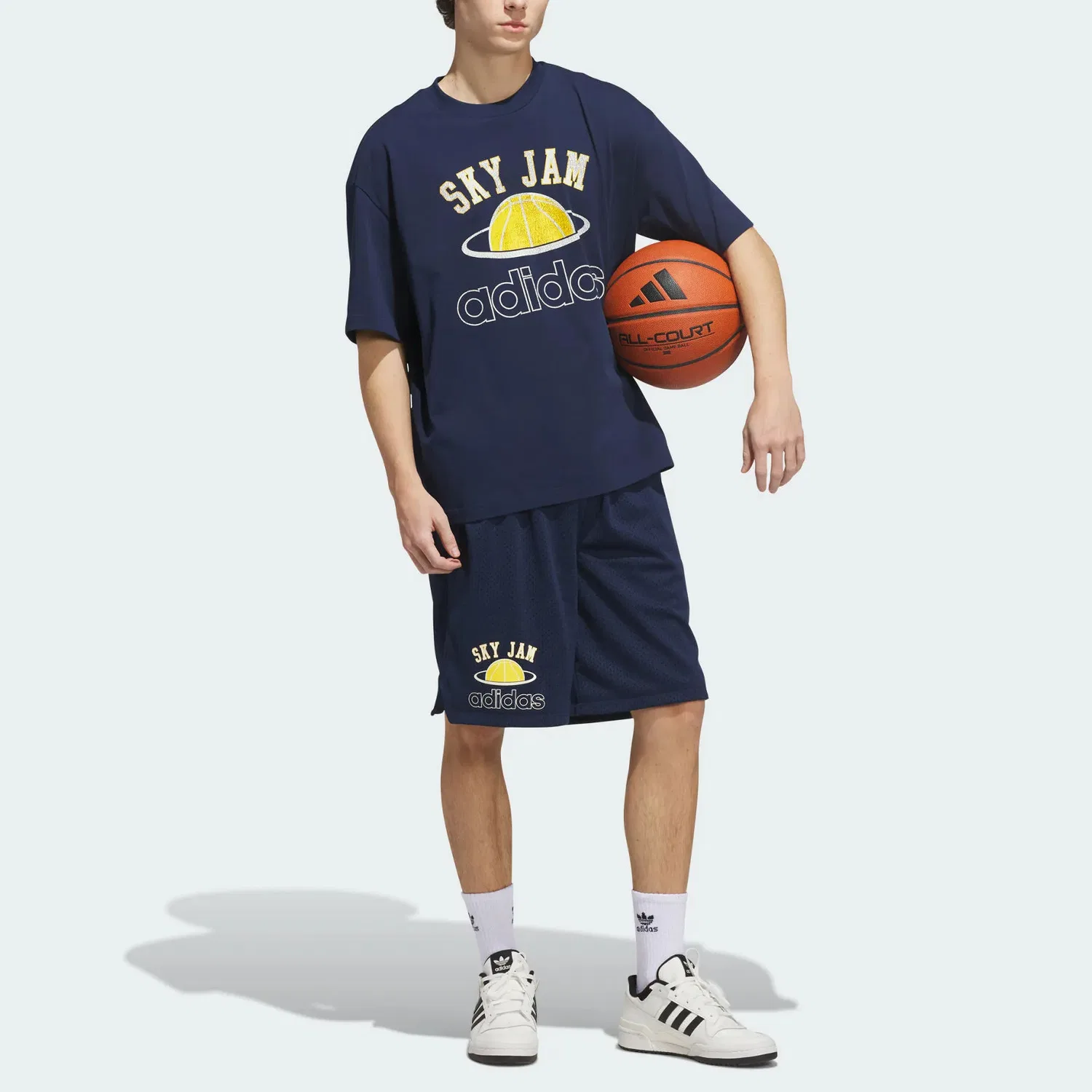 Футболка Adidas Originals Unisex Dark Indigo — фото 3