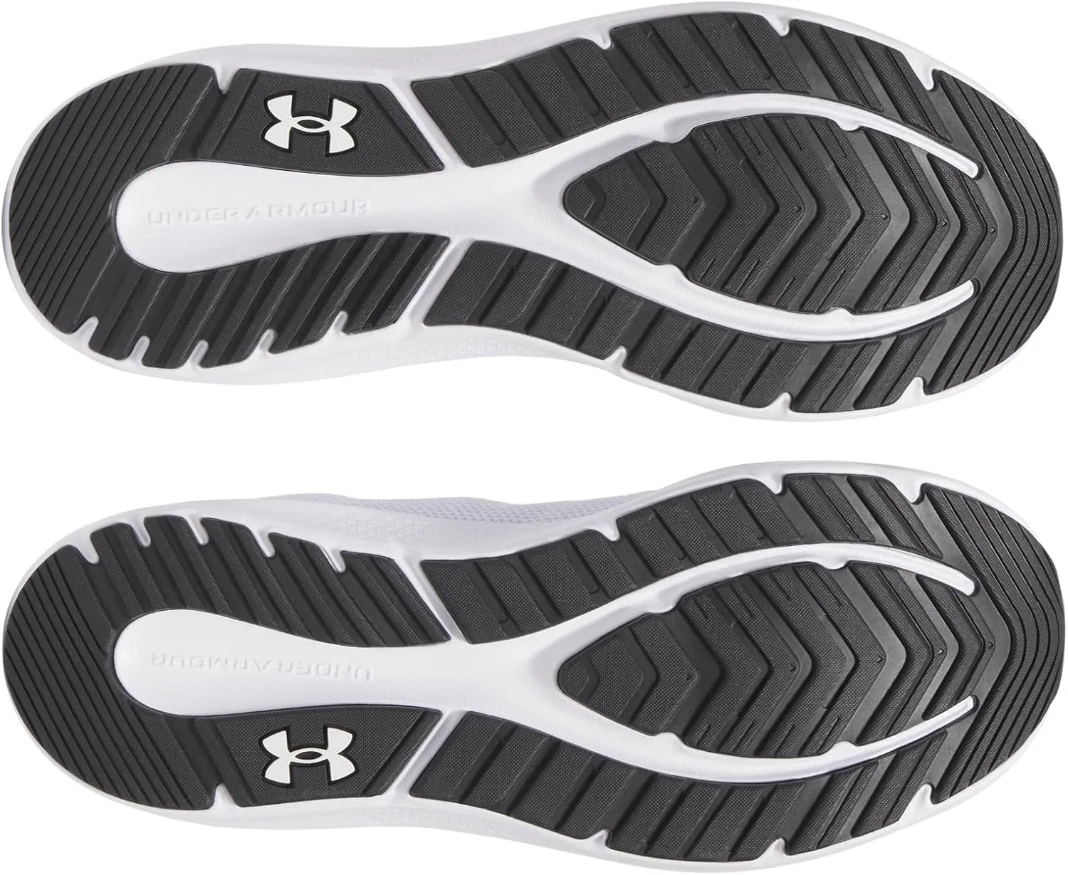 Кроссовки Under Armour Charged Pursuit 4 для мужчин, белый/черный — фото 4