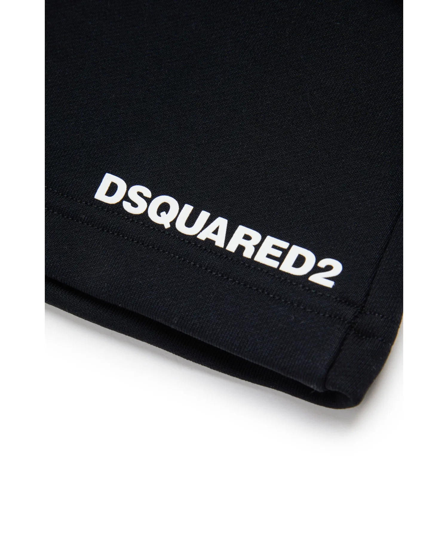 Детские шорты DSQUARED2 с логотипом чёрные — фото 3