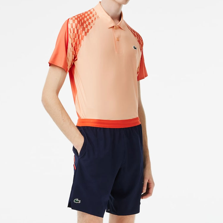 Шорты Lacoste Djokovic, повседневные мужские, морской синий — фото 3