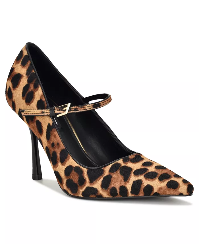 Женские туфли-лодочки Jinnie Mary Jane на шпильке Nine West, коричневый