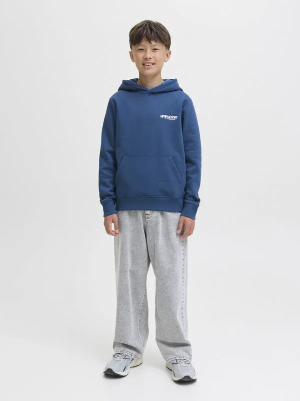 Джинсы свободного кроя jjiron jjoriginal Jack & Jones Junior, Grey Denim — фото 2