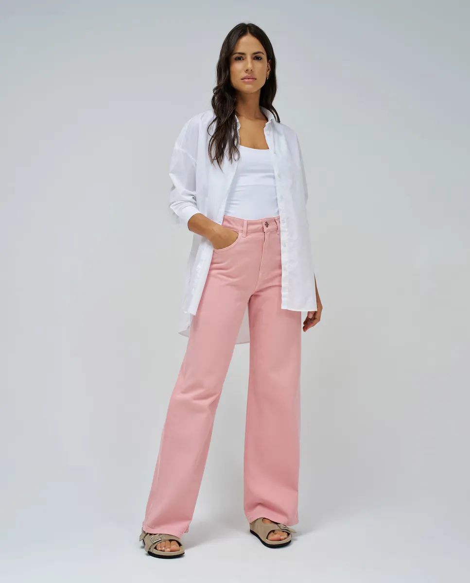 

Женские широкие джинсы в цвете Salsa Jeans, цвет Rosa