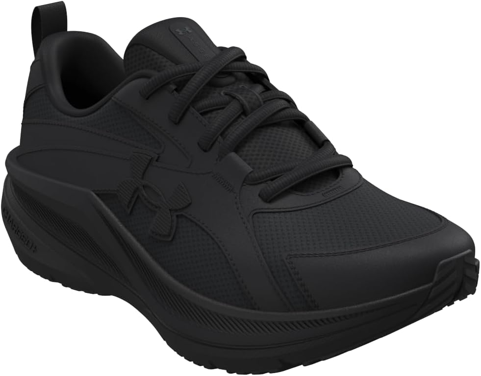 Беговые кроссовки для мальчиков Under Armour Charged Assert 11, черный — фото 2