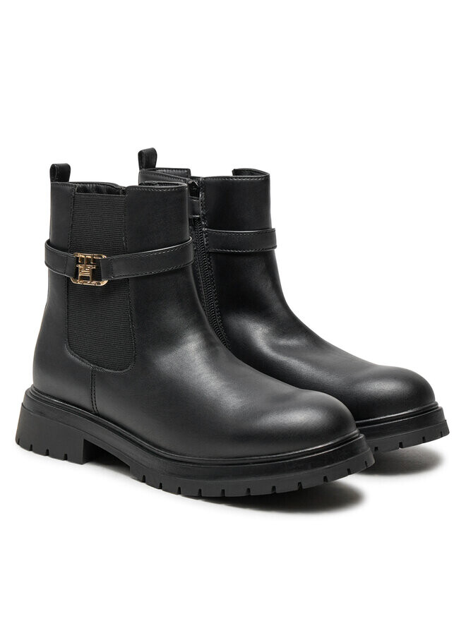 Ботильоны Stiefeletten Chelsea Boot T3A5-33572-1351 Tommy Hilfiger, черный — фото 2