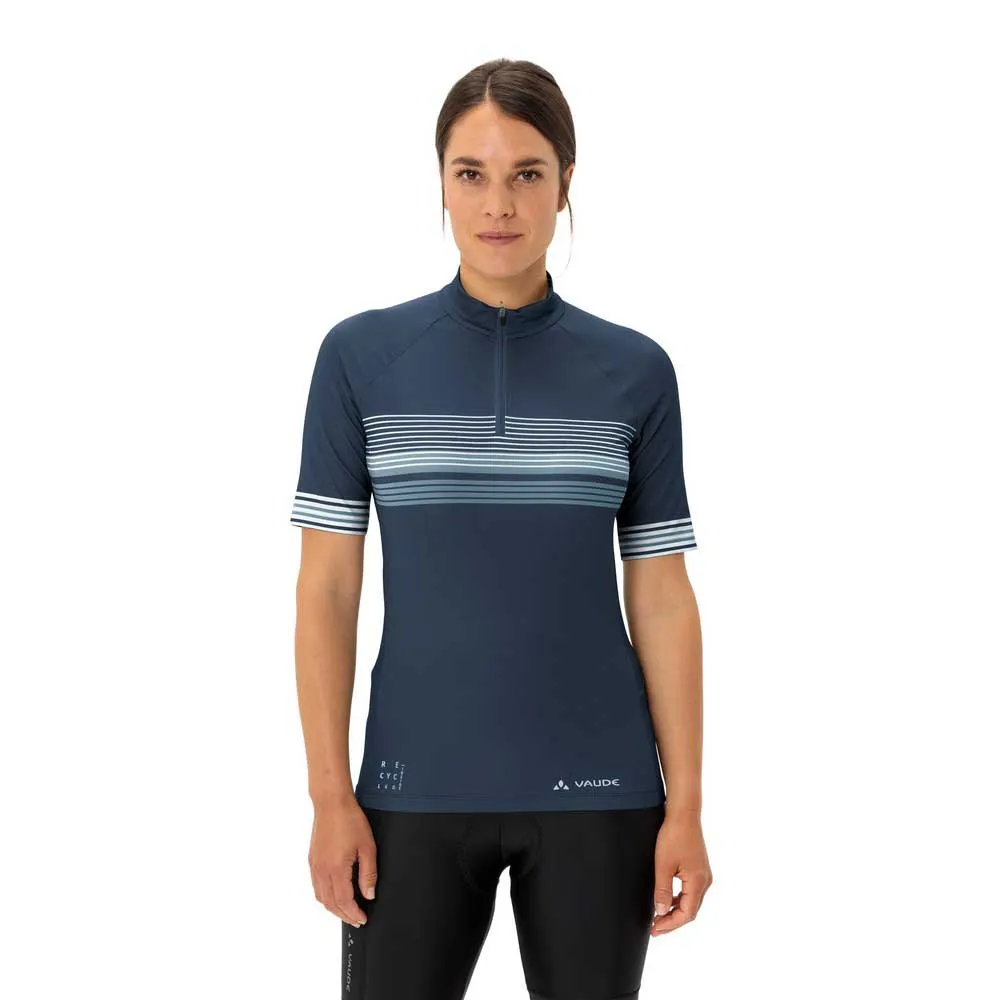 

Джерси с коротким рукавом VAUDE Posta Half Zip II, синий